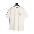 Chrome Hearts white distressed horseshoe T-shirt front
