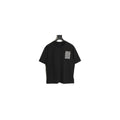 Chrome Hearts black multi-emblem graphic T-shirt front