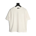 Chrome Hearts white tonal Gothic cross applique T-shirt front