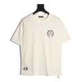 Chrome Hearts cream multicolor Horseshoe graphic T-shirt front