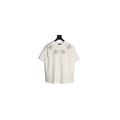 Chrome Hearts cream oversized cross embroidered T-shirt front