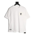Chrome Hearts white triple cross Gothic T-shirt front
