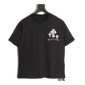 Chrome Hearts black denim Cross applique T-shirt front