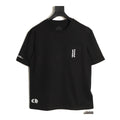 Chrome Hearts black ornate Cross Sanskrit pocket T-shirt front