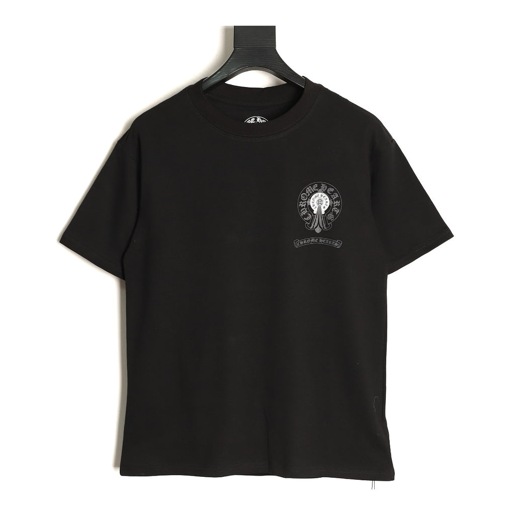 Chrome Hearts black Sanskrit Cross graphic T-shirt front