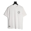 Chrome Hearts white Sanskrit cross scatter T-shirt front