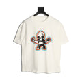 Chrome Hearts cream multicolor skull T-shirt front