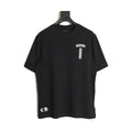 Chrome Hearts black front and back embroidered T-shirt front view