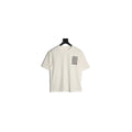 Chrome Hearts cream multi-emblem graphic T-shirt front