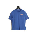 Chrome Hearts blue gothic script pocket T-shirt front