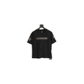 Chrome Hearts black Gothic letter applique T-shirt front