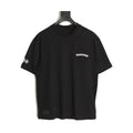 Chrome Hearts black pink sword graphic T-shirt front