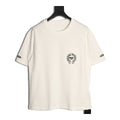 Chrome Hearts cream Deadly Doll horseshoe T-shirt front