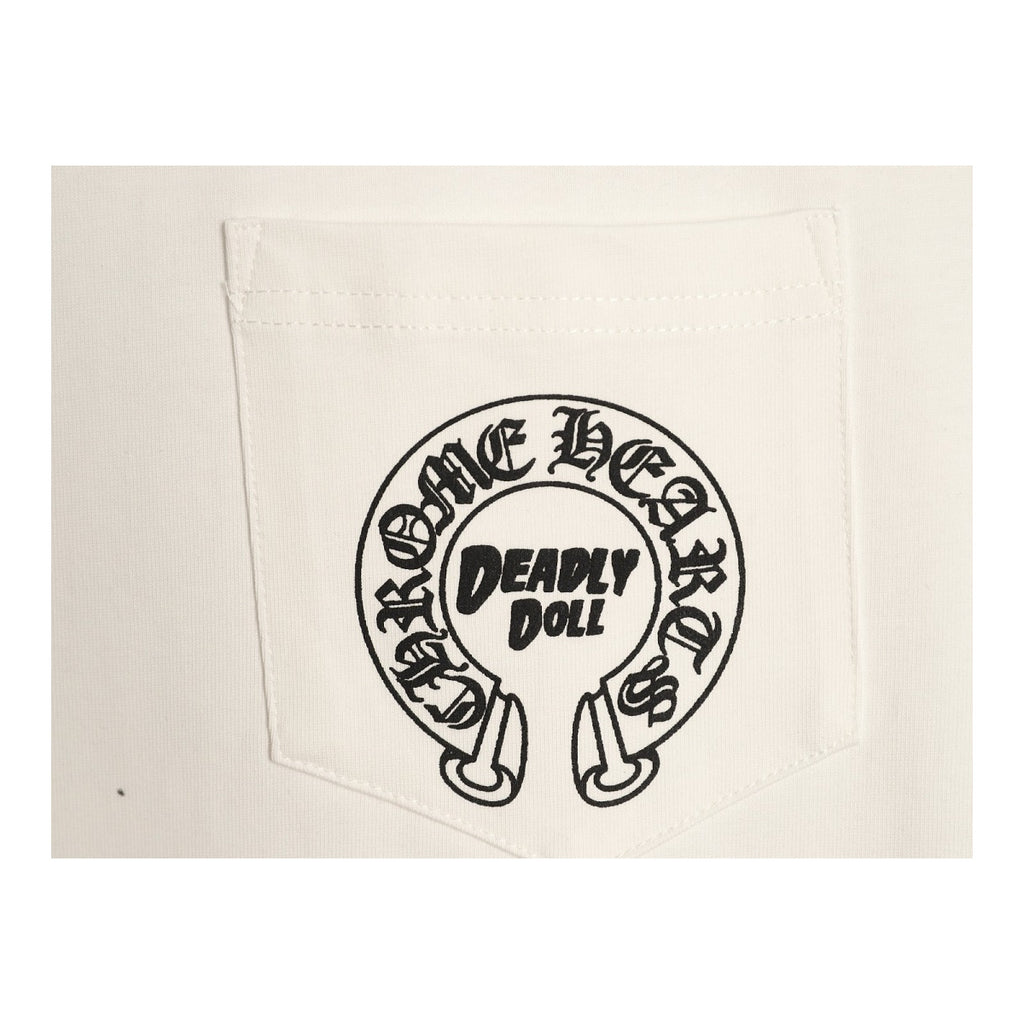 Chrome Hearts Deadly Doll pocket graphic detail
