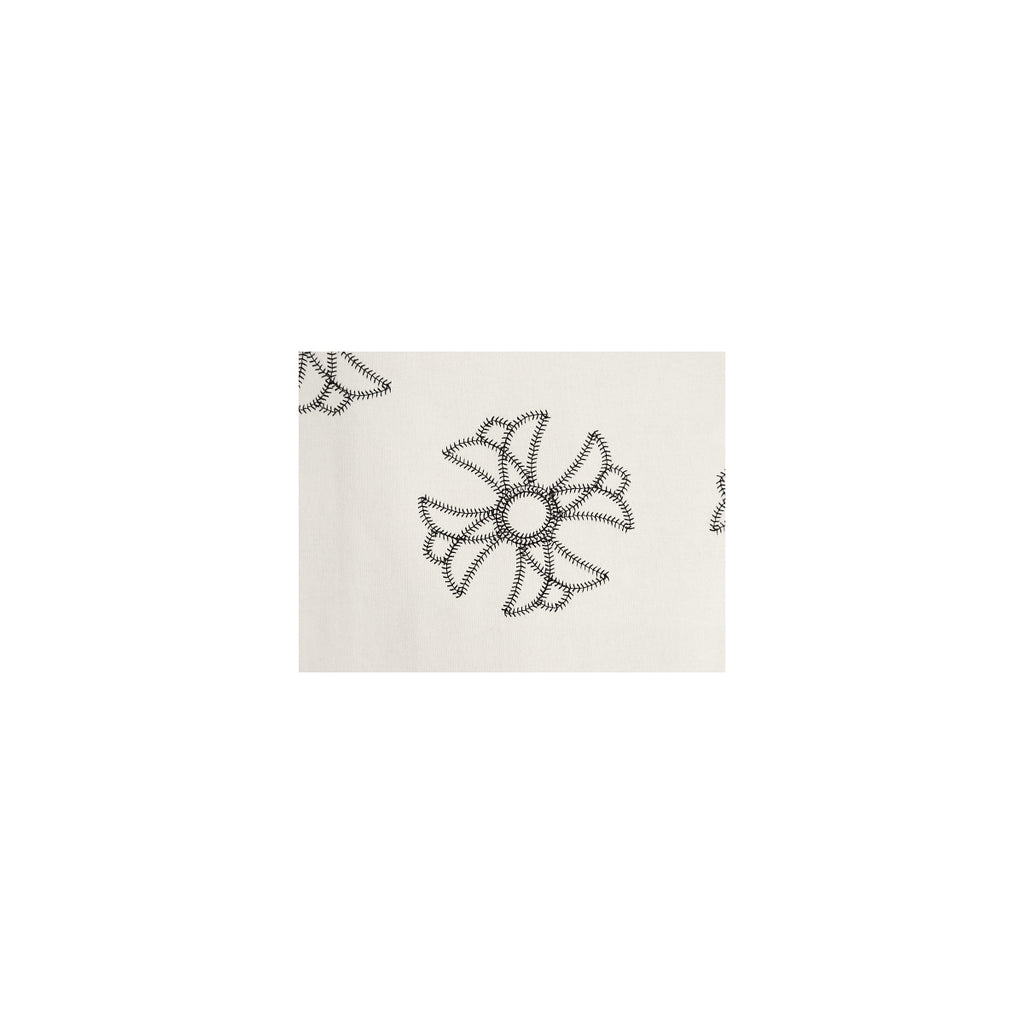 Chrome Hearts stitched chest cross embroidery detail