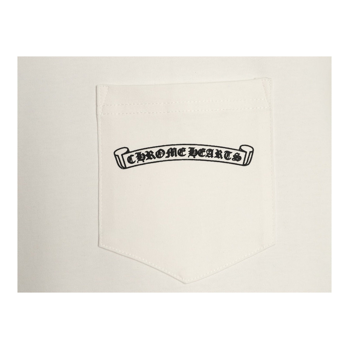 Chrome Hearts pocket scroll graphic detail
