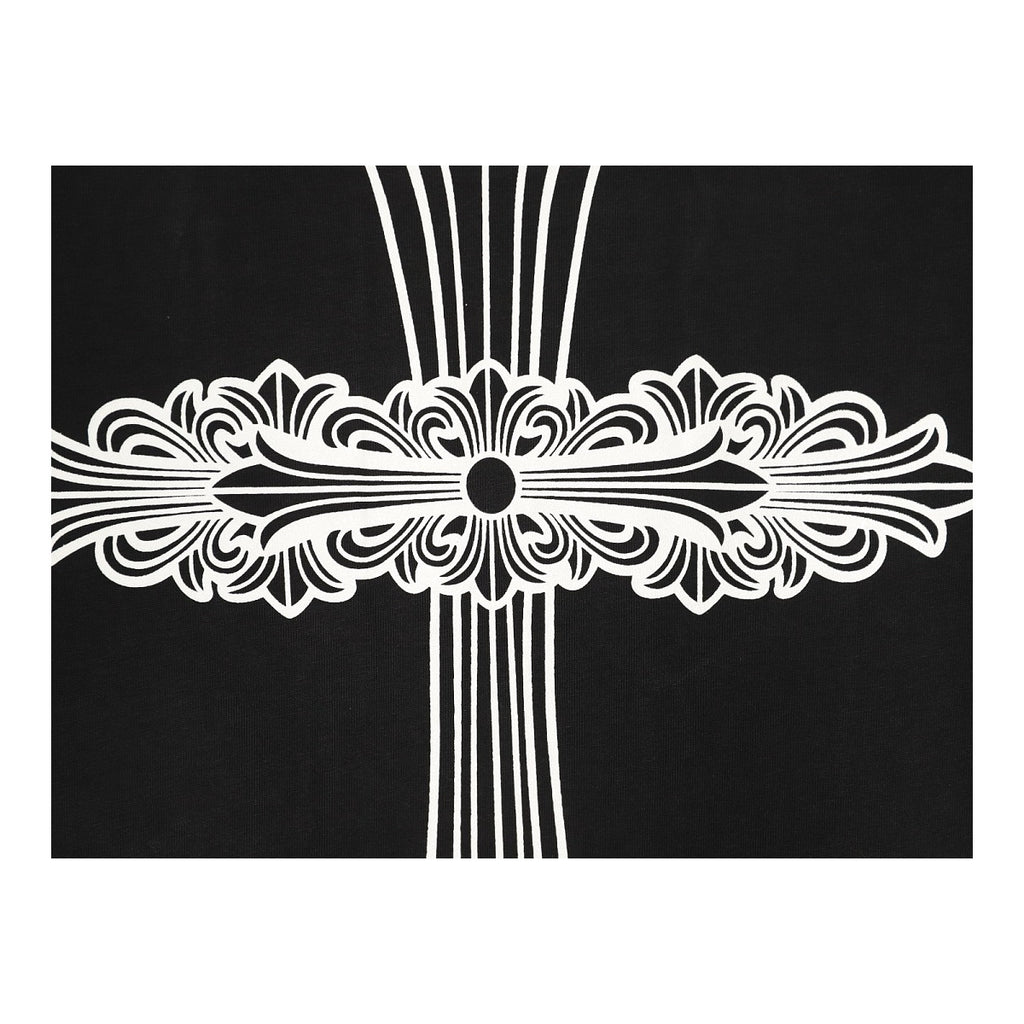 Chrome Hearts ornate Cross back graphic detail