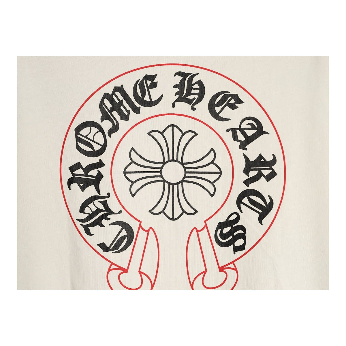 Chrome Hearts multicolor Horseshoe back graphic detail