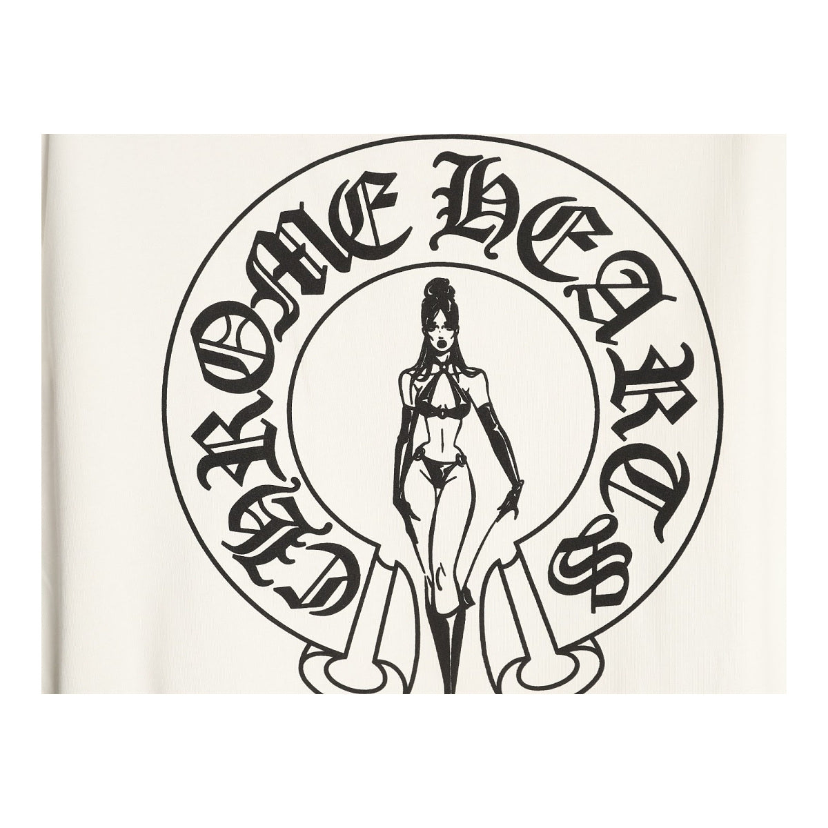 Chrome Hearts horseshoe woman back graphic detail