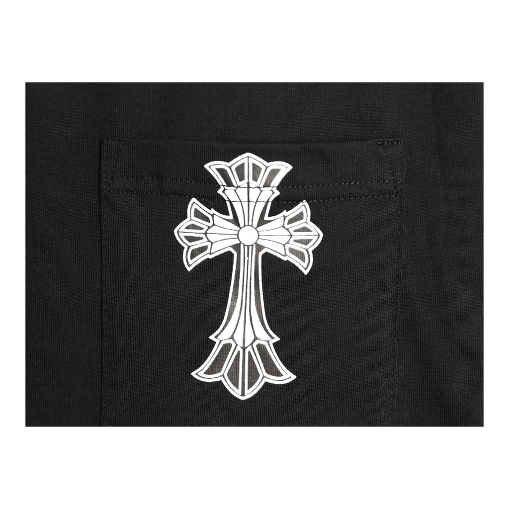Chrome Hearts Cross pocket print detail