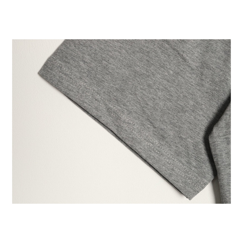 Chrome Hearts gray short sleeve construction detail
