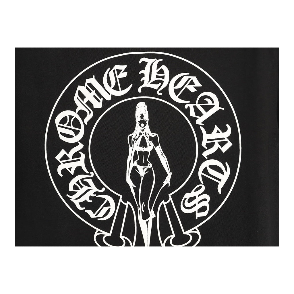 Chrome Hearts horseshoe woman back graphic detail