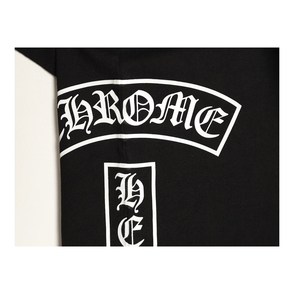 Chrome Hearts vertical side typography print detail