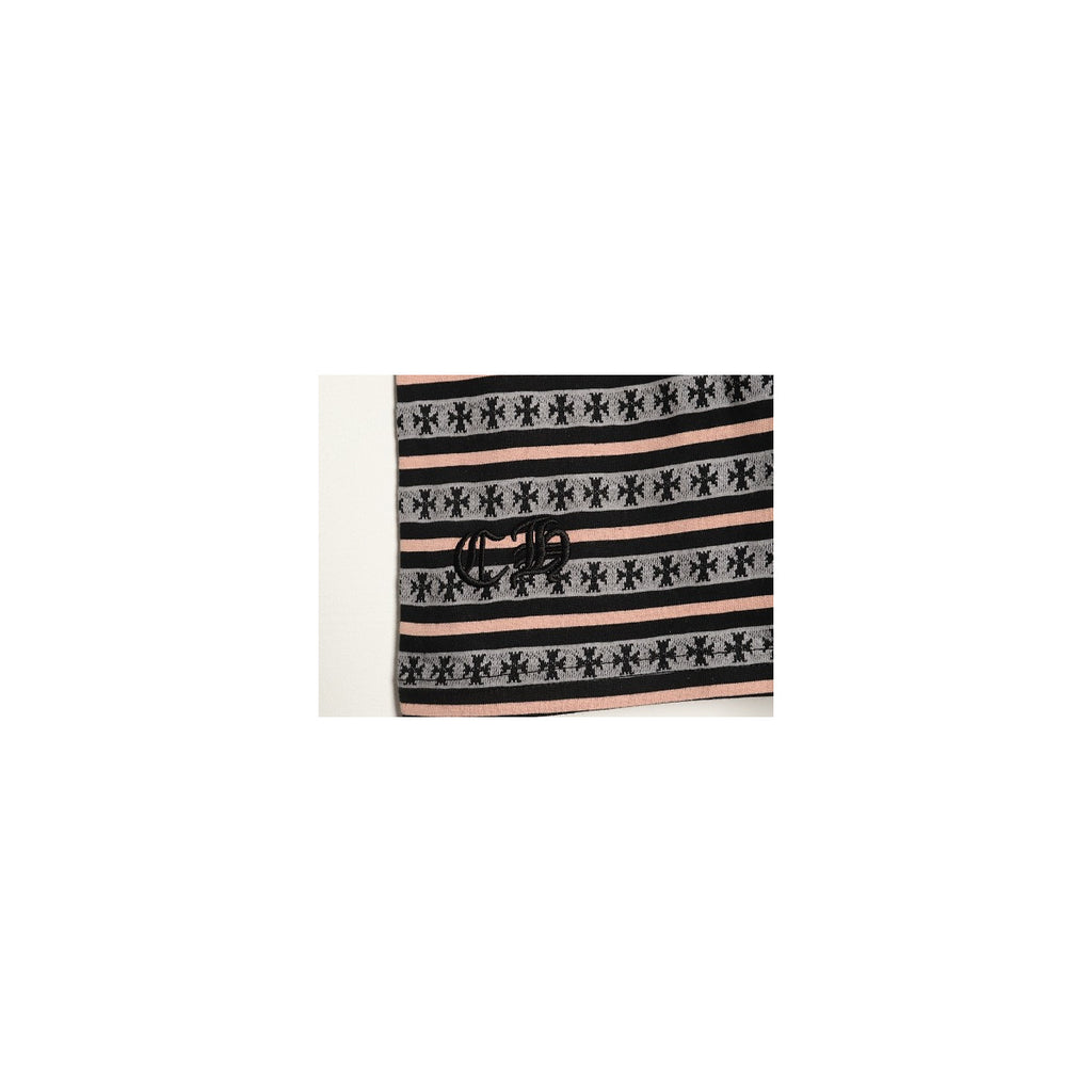 Chrome Hearts tonal hem script embroidery detail
