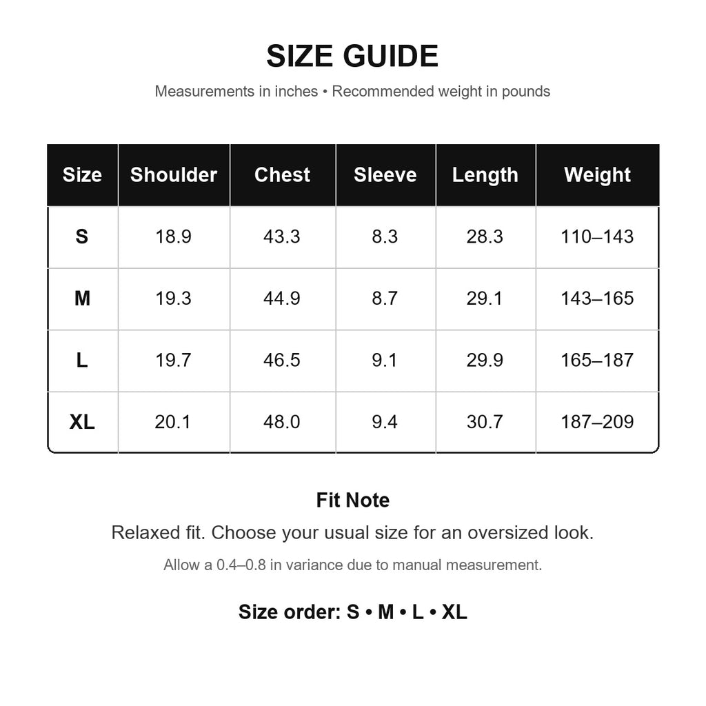 Chrome Hearts Fleur-de-Lis Side Graphic T-Shirt - Black size guide in inches